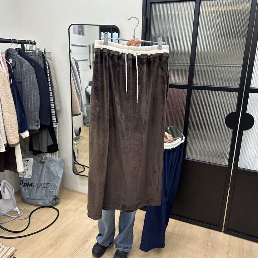 ARR韓國直郵㊣女士新款休閑人氣時尚推薦25秋冬熱賣真品長裙ARR長裙