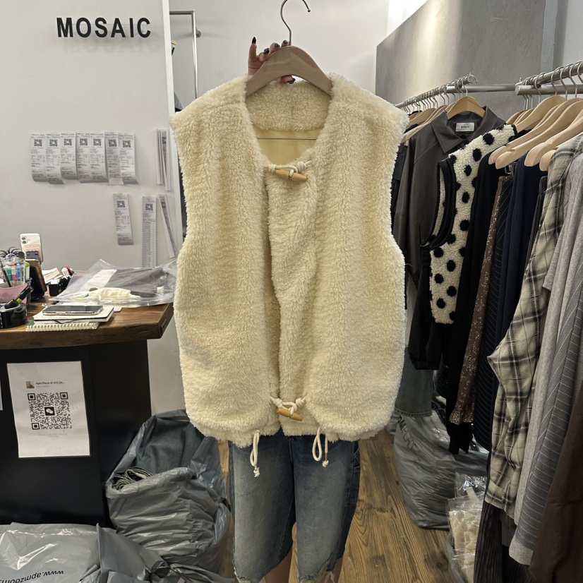 MOSAIC東大門㊣實拍女裝新款熱賣真品推薦時尚人氣馬甲羊毛MOSAIC馬甲