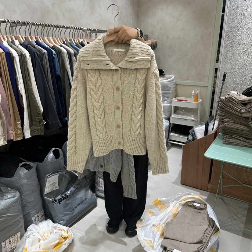 DELI JENNY韓國直郵㊣女裝新款休閑真品25秋冬推薦時尚毛衣DELI JENNY毛衣