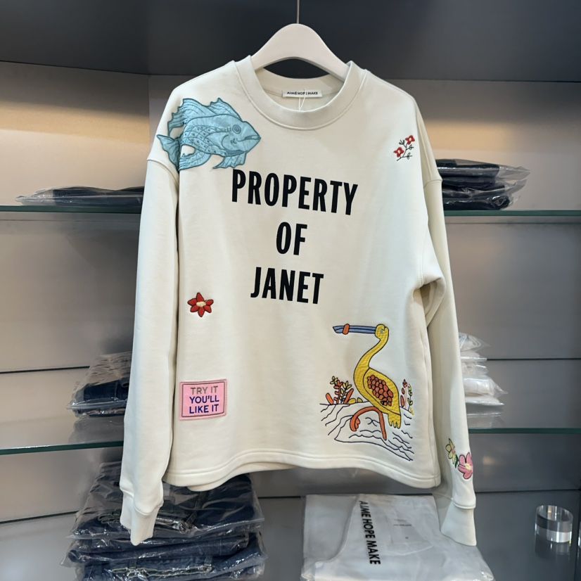 AIME HOPE MAKE韓國代購㊣女裝新品推薦25秋冬休閑人氣衛衣AIME HOPE MAKE衛衣