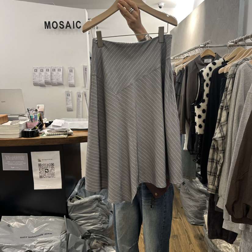 MOSAIC韓國直郵㊣女裝新款推薦人氣時尚真品25秋冬休閑長裙MOSAIC長裙
