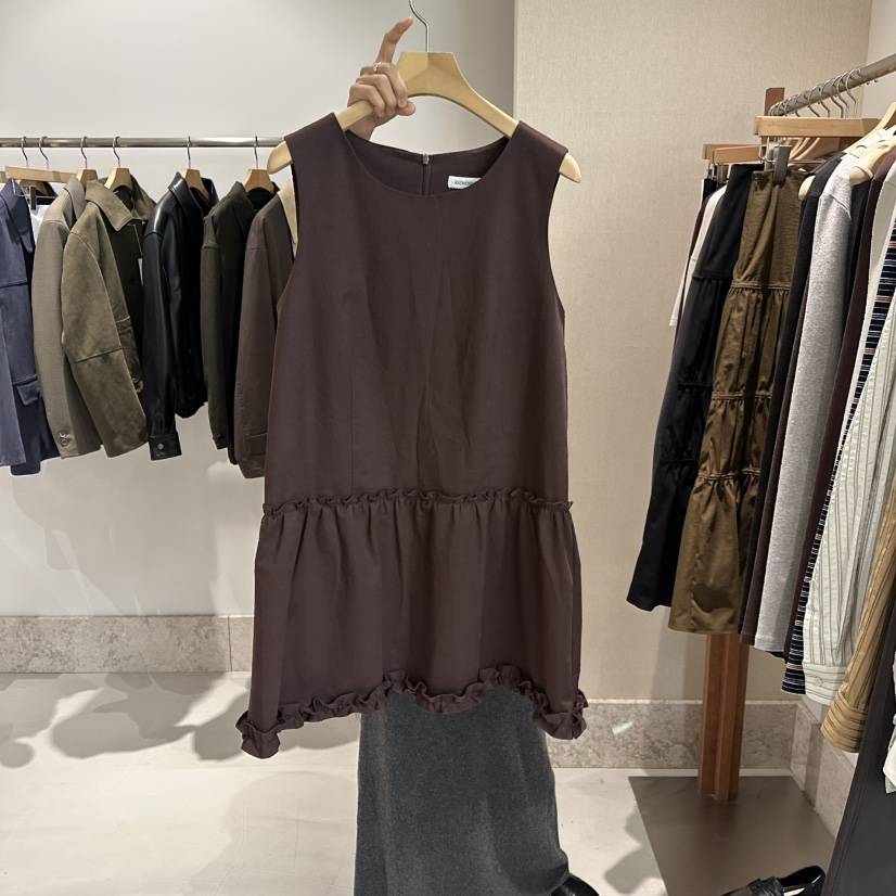 ANDMORE BUTTON東大門㊣直郵女士新品熱賣休閑時尚真品連衣裙ANDMORE BUTTON連衣裙