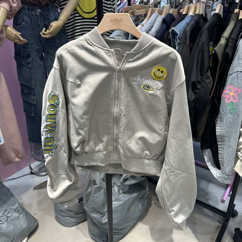 ANNA韓國直郵㊣女裝新品熱賣25秋冬職業推薦休閑時尚人氣夾克ANNA夾克