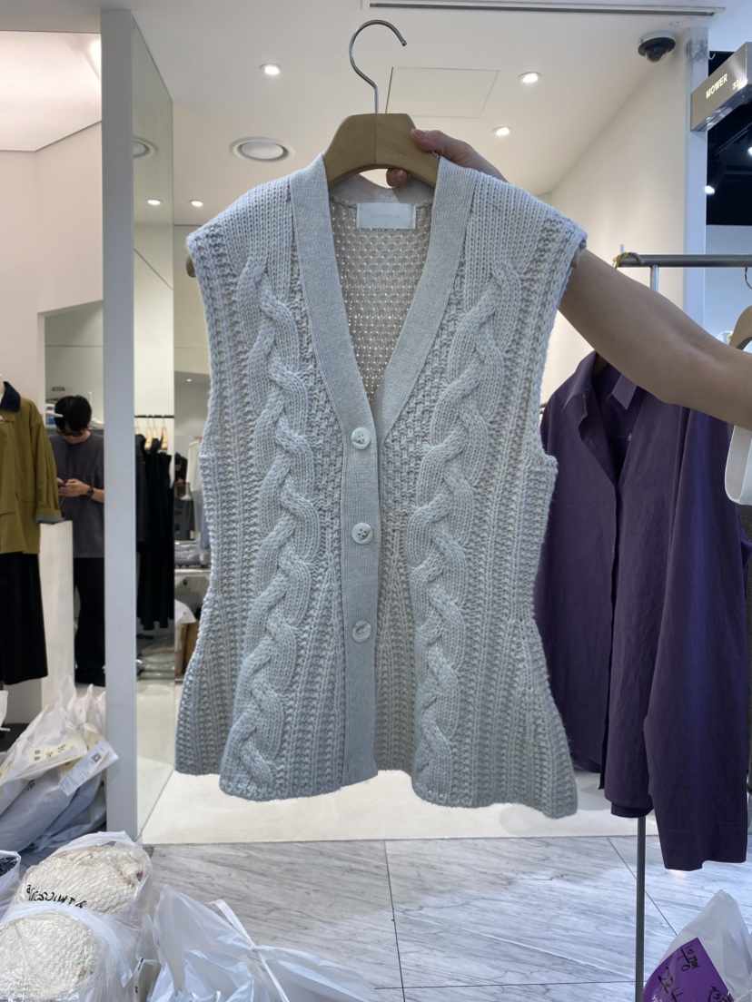 YIKHO STYLE韓國直郵㊣女裝新品時尚推薦25秋冬人氣針織衫YIKHO STYLE針織衫