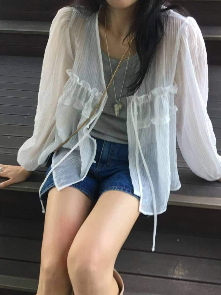 DAYEND東大門㊣代購女士新款真品時尚職業人氣熱賣襯衫蕾絲衫DAYEND襯衫/蕾絲衫