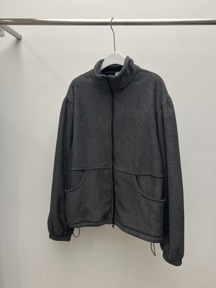 BEAMING SEOUL韓國代購㊣女裝新品職業熱賣時尚夾克羊毛拉鏈BEAMING SEOUL夾克