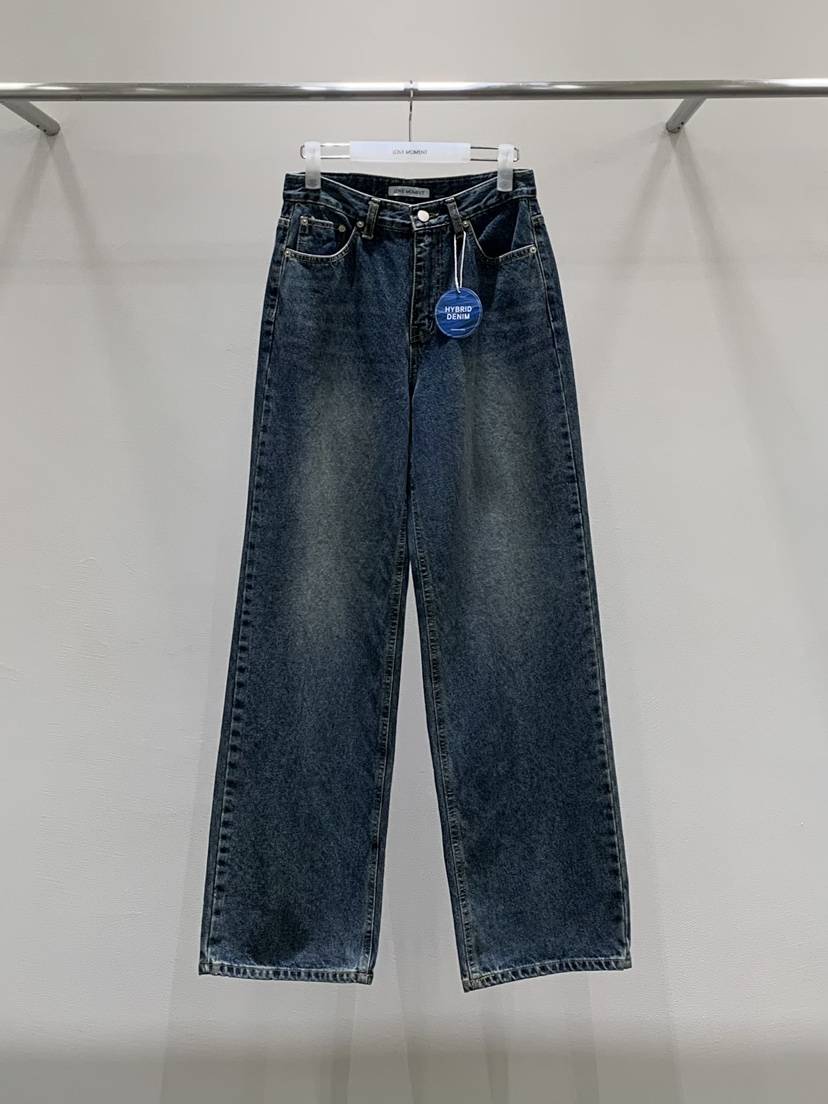 LOVE MOMENT韓國直郵㊣女裝新品人氣職業熱賣真品休閑牛仔褲LOVE MOMENT牛仔褲