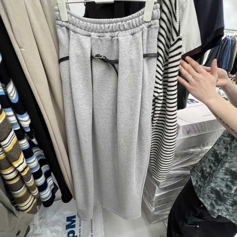 BREATHE東大門㊣直郵女士新款時尚熱賣真品人氣半身裙中短裙不含腰帶BREATHE半身裙/中短裙