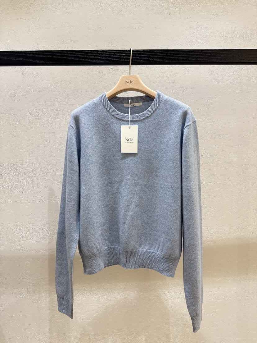 NDE東大門㊣直郵女裝新品時尚真品休閑推薦人氣針織衫毛圈羊毛NDE針織衫