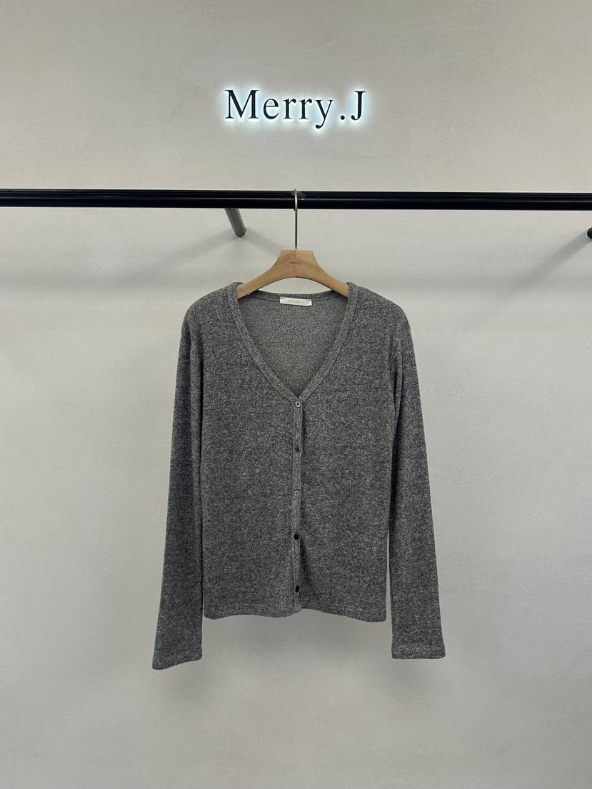 MERRY-J韓國直郵㊣女裝新品真品熱賣人氣職業25秋冬針織衫開衫MERRY-J針織衫