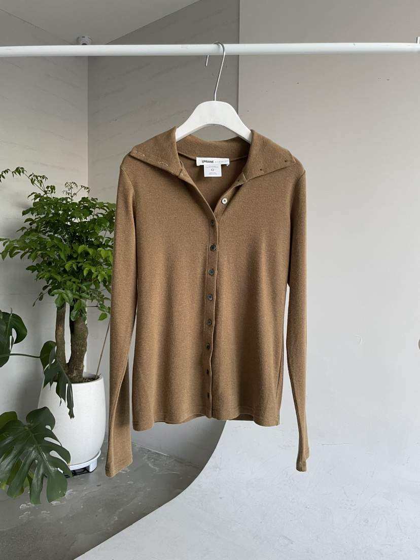 URBANE cloth東大門㊣直郵女裝新款真品針織衫安哥拉羊毛開衫URBANE cloth針織衫