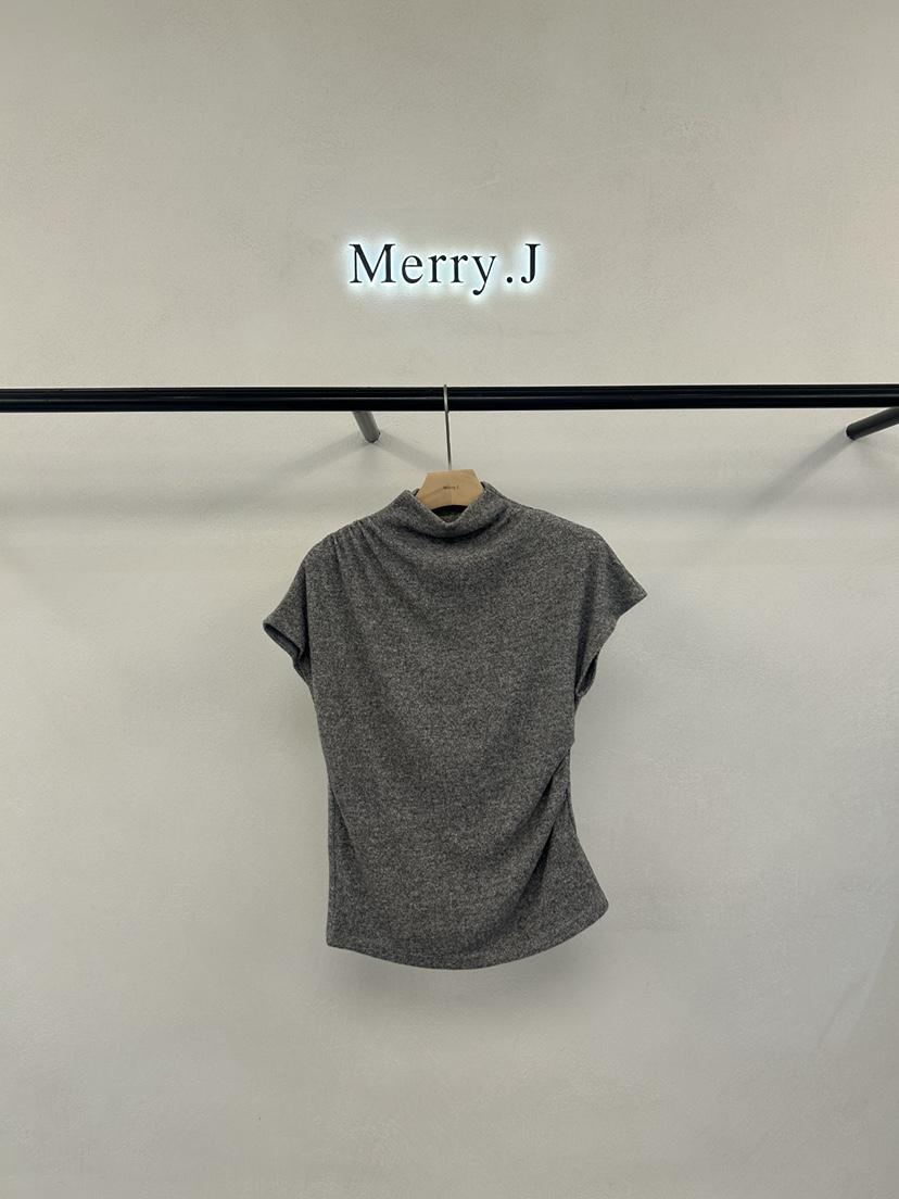 MERRY-J韓國代購㊣女士新款熱賣25秋冬推薦人氣真品時尚T恤MERRY-JT恤