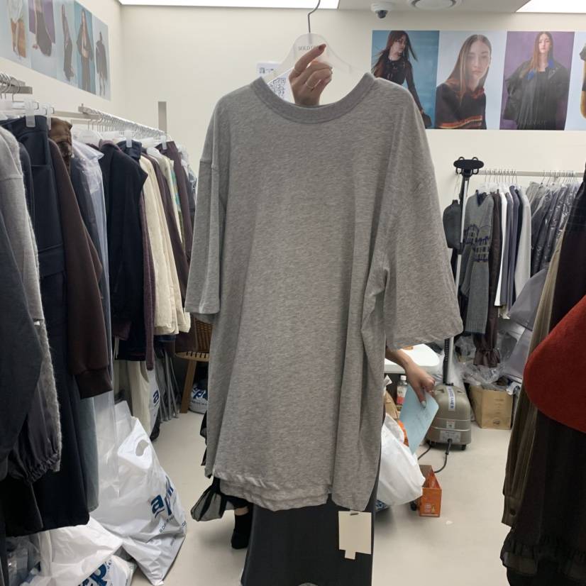 SOLD OUT東大門㊣代購女士新款休閑時尚真品職業25秋冬T恤SOLD OUTT恤
