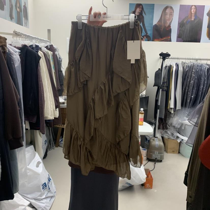 SOLD OUT東大門㊣實拍女裝新款真品休閑時尚25秋冬半身裙中短裙SOLD OUT半身裙/中短裙