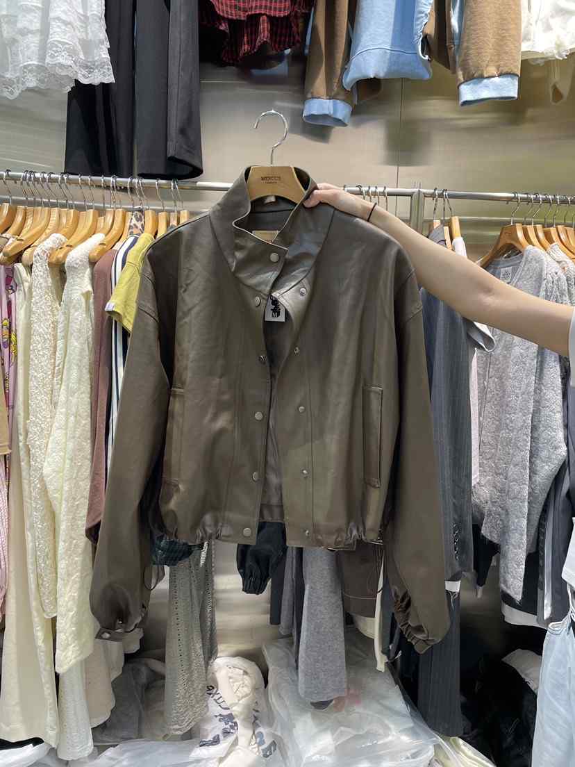 MENDL S東大門㊣直郵女士新品時尚熱賣人氣真品推薦夾克系帶MENDL S夾克