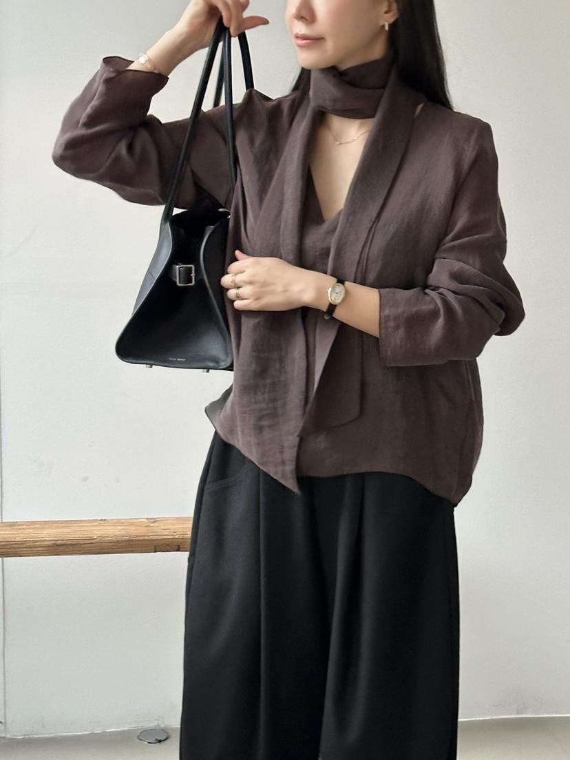 LE VASE東大門㊣代購女裝新品推薦真品熱賣時尚襯衫蕾絲衫LE VASE襯衫/蕾絲衫