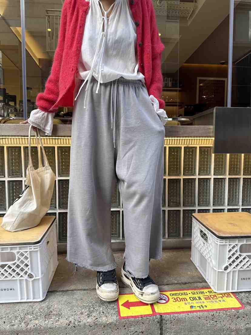 FRANC—L韓國代購㊣女裝新款人氣25秋冬推薦熱賣時尚休閑褲FRANC休閑褲
