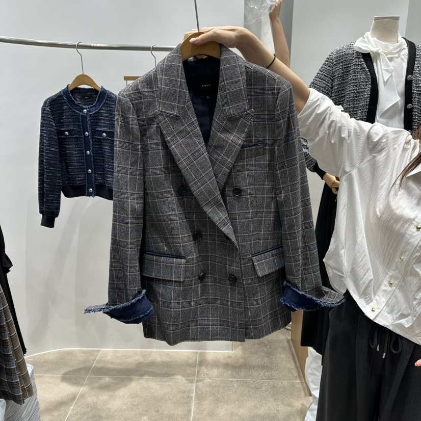 ENVY韓國代購㊣女士新款25秋冬職業熱賣真品人氣時尚推薦夾克ENVY夾克