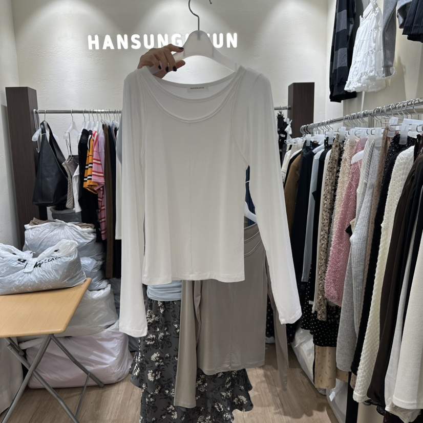 HANSUNGHYUN韓國代購㊣女裝新品真品人氣休閑25秋冬套裝兩件套HANSUNGHYUN套裝