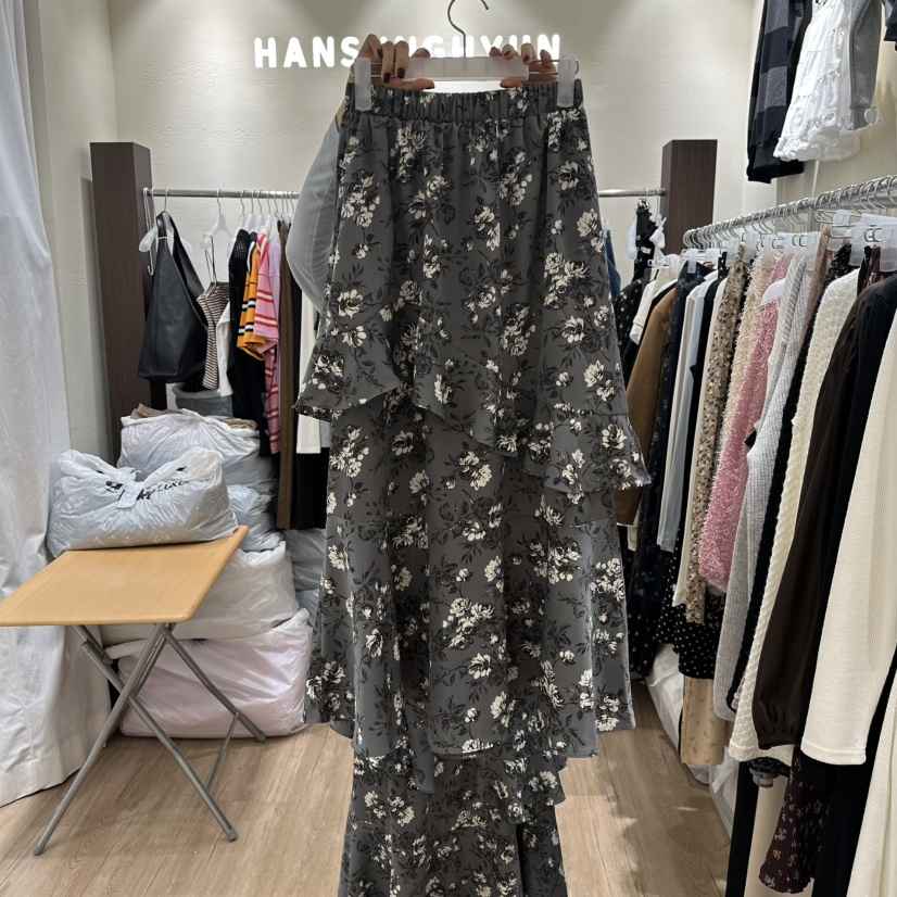 HANSUNGHYUN東大門㊣實拍女士新品職業真品推薦休閑時尚長裙HANSUNGHYUN長裙