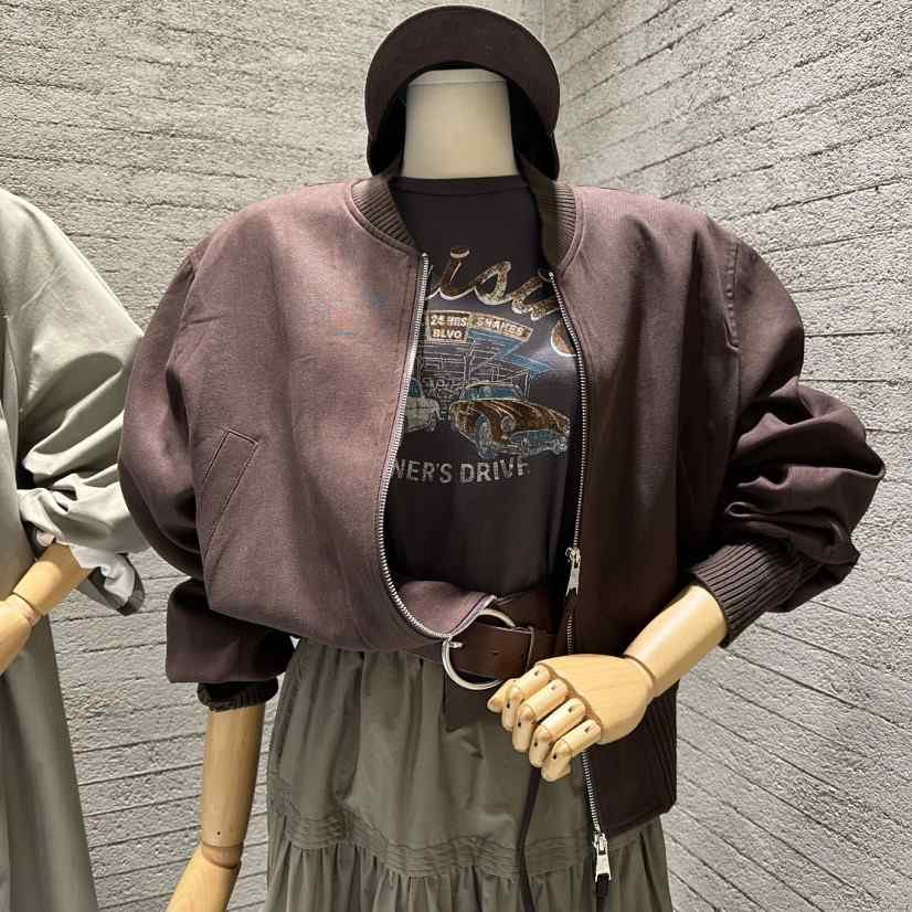 JUNI東大門㊣實拍女裝新品25秋冬熱賣休閑人氣職業真品夾克my juni夾克