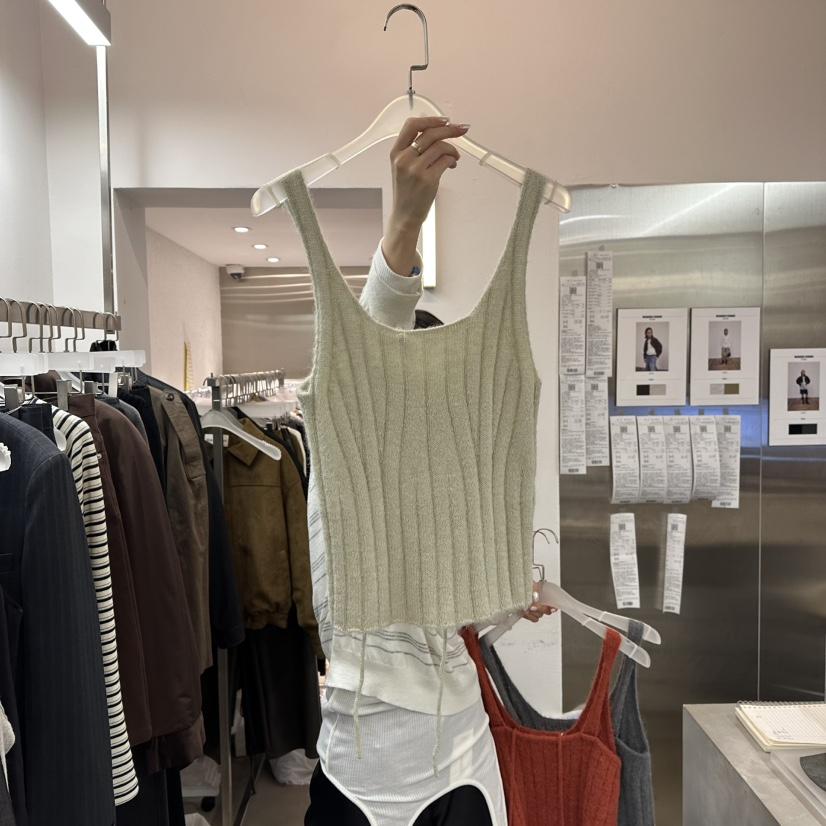 WEARABLE-L韓國代購㊣女裝新品休閑25秋冬推薦真品吊帶背心WEARABLE吊帶/背心