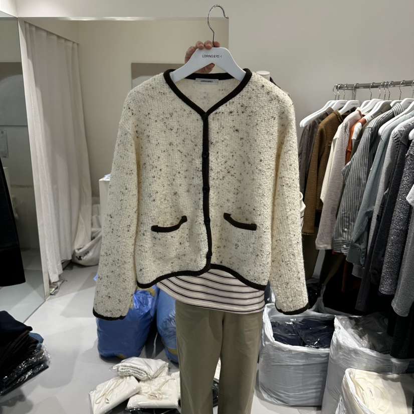 LORING RE I韓國直郵㊣女裝新品25秋冬休閑熱賣時尚真品夾克LORING RE-I/BARE夾克