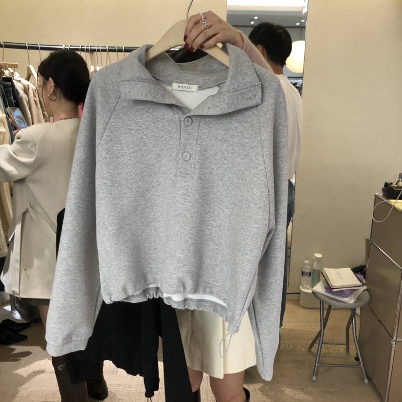 W AND J東大門㊣實拍女士新款熱賣25秋冬真品休閑時尚衛衣W AND J衛衣