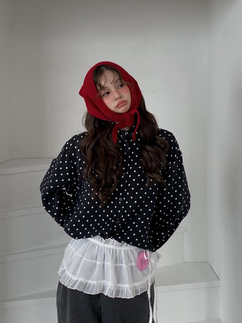 JKICHI東大門㊣代購女士新品25秋冬時尚休閑職業襯衫蕾絲衫JKICHI襯衫/蕾絲衫