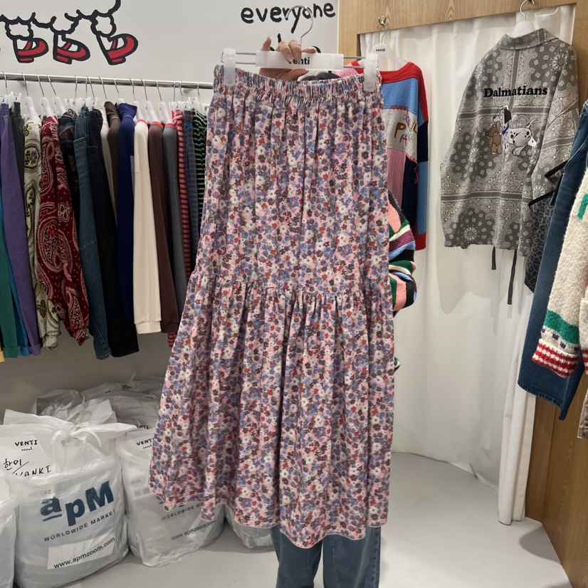 VENTI東大門㊣代購女士新款休閑推薦時尚職業人氣半身裙中短裙VENTI半身裙/中短裙