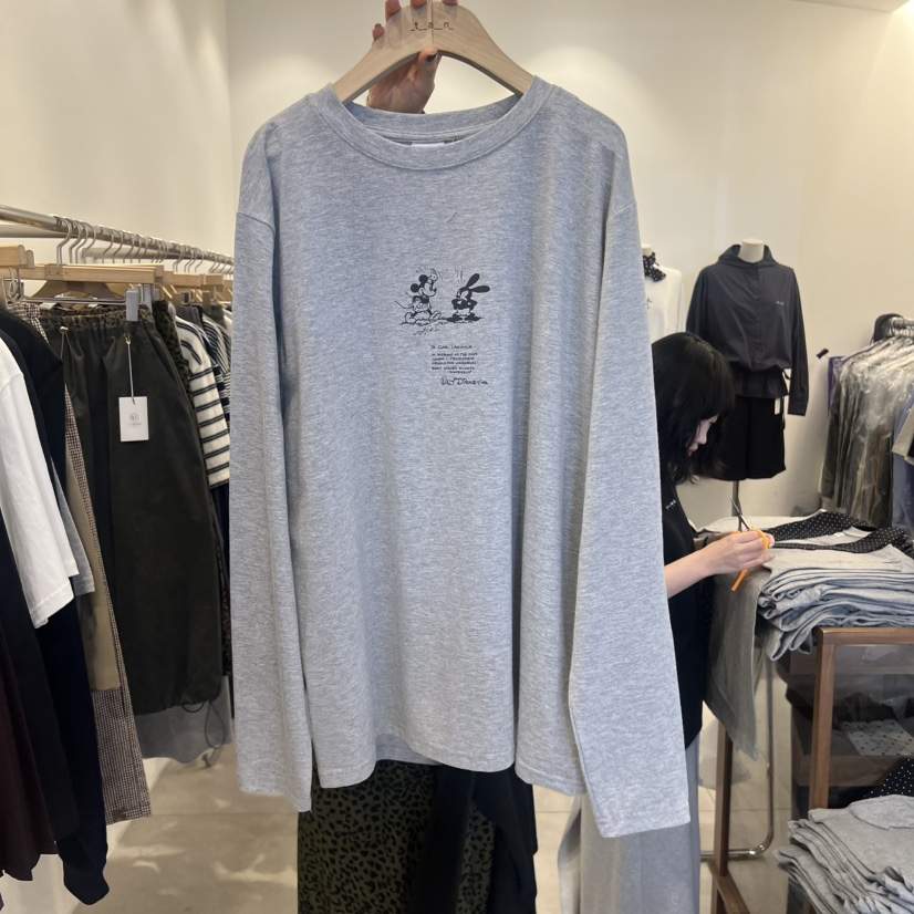 TAN&amp;COMO東大門㊣代購女士新品休閑時尚推薦人氣長袖T恤tan-COMO長袖T恤