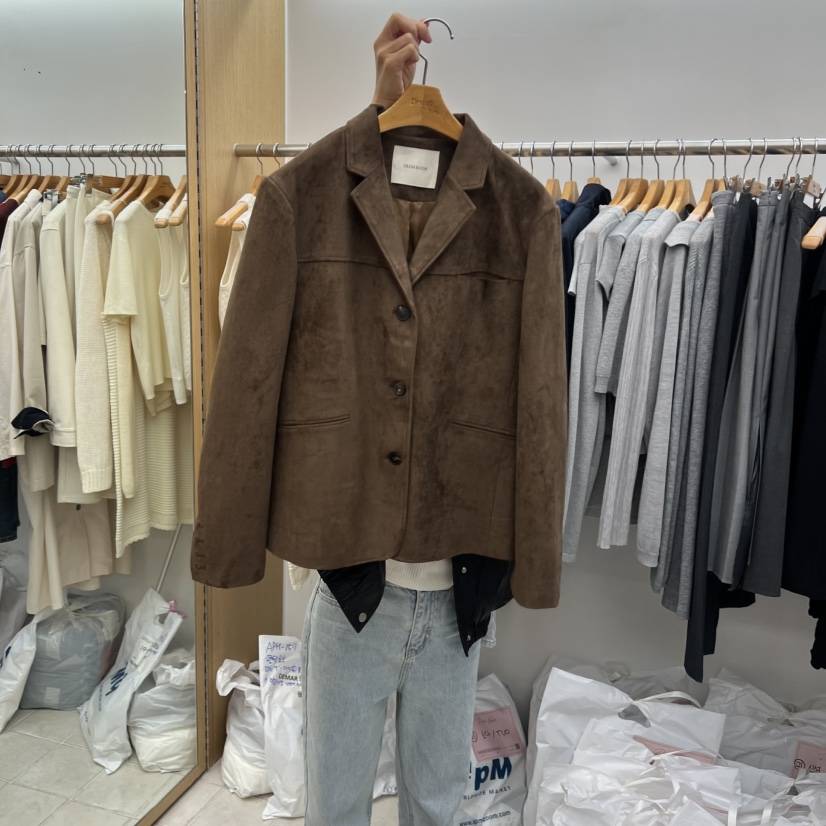 DRESS ROOM東大門㊣直郵女士新品人氣真品熱賣時尚25秋冬夾克DRESS ROOM夾克