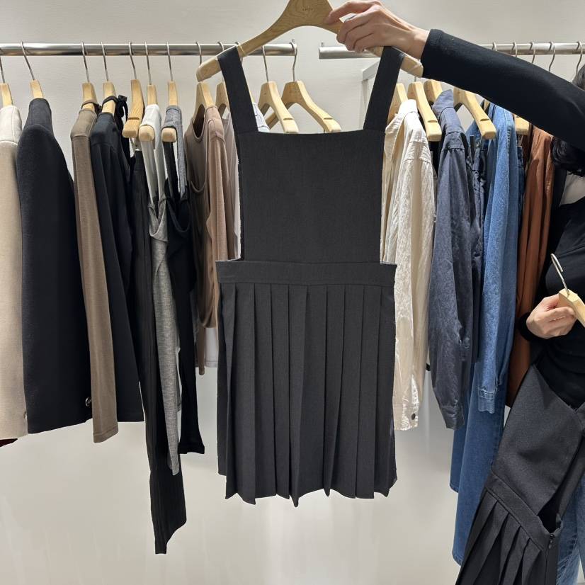 AHOY韓國代購㊣女裝新品休閑時尚人氣真品25秋冬推薦連衣裙AHOY連衣裙