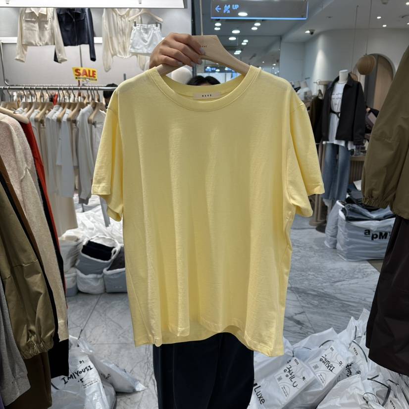 REVE-L韓國直郵㊣女士新品25秋冬真品時尚休閑熱賣人氣T恤REVE-LT恤