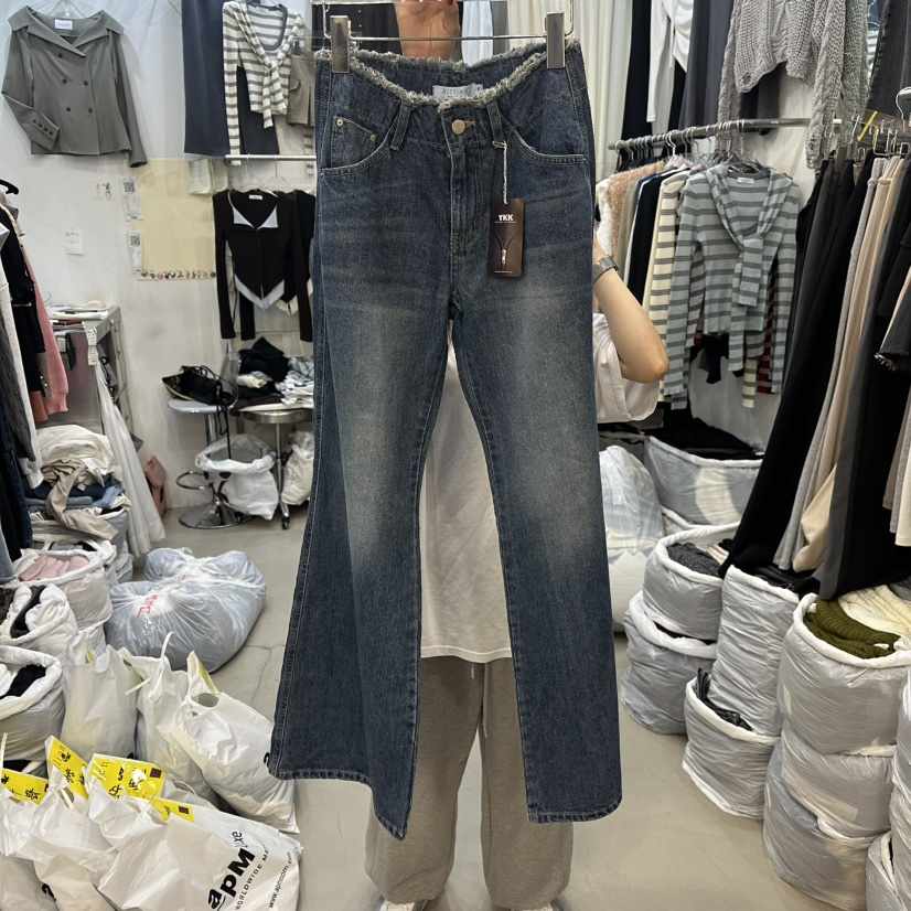 BILLION-L韓國直郵㊣女裝新款時尚職業真品人氣熱賣牛仔褲BILLION-L牛仔褲
