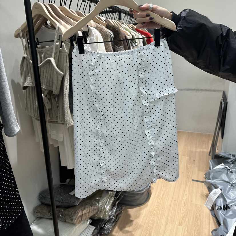 ORE-P東大門㊣實拍女裝新品25秋冬推薦休閑人氣半身裙中短裙ORE半身裙/中短裙