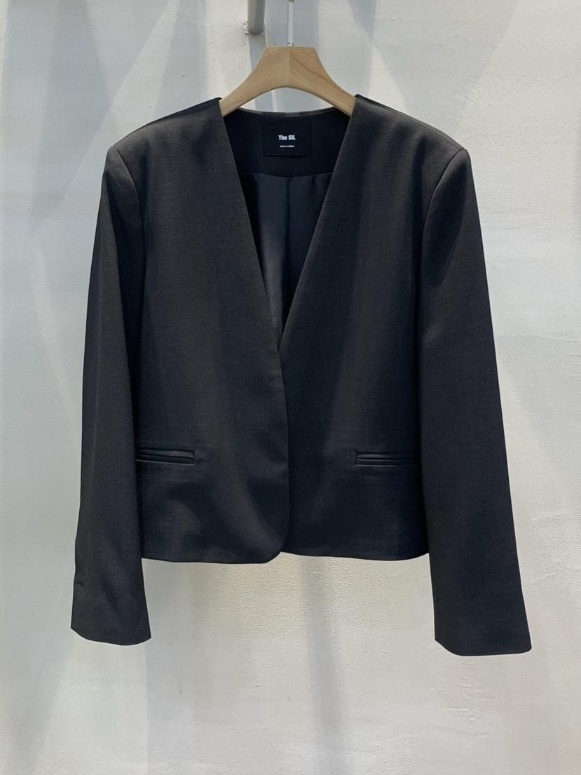 THE SIL東大門㊣直郵女士新品真品熱賣職業休閑25秋冬夾克THE SIL/1 2ILLY夾克