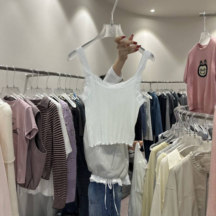 MIMME韓國直郵㊣女士新品熱賣25秋冬推薦真品時尚人氣吊帶背心MIMME吊帶/背心