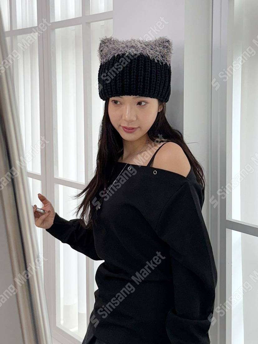 NICEALICE韓國代購㊣女裝新品休閑25秋冬推薦人氣真品時尚帽子NICEALICE帽子