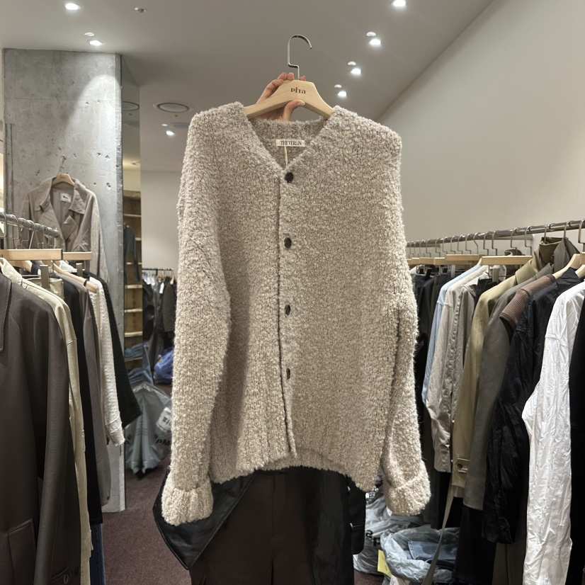 PITA韓國代購㊣女裝新品熱賣職業推薦25秋冬毛衣羊駝毛開衫THE VERLIN/piTa毛衣