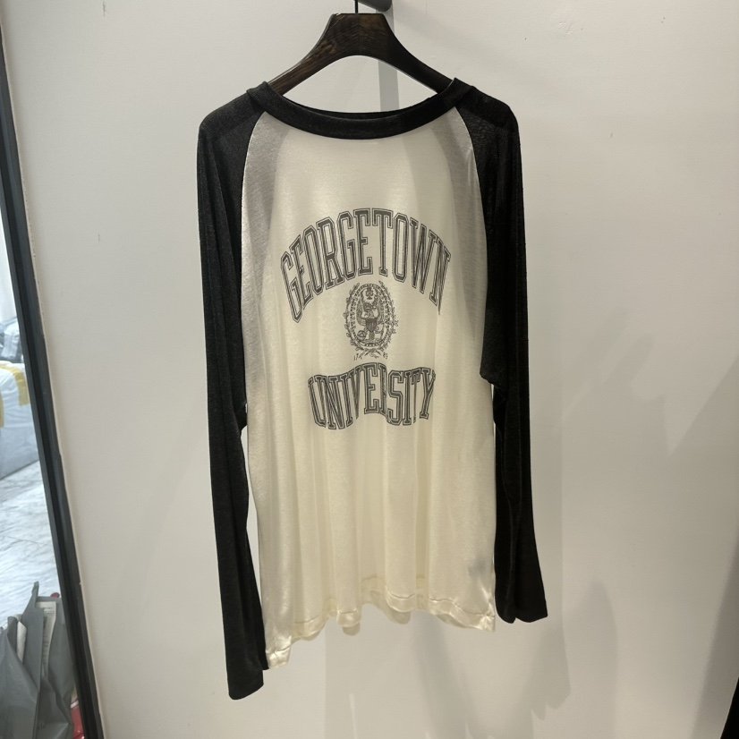 JANE BIRKIN韓國直郵㊣女裝新款熱賣職業25秋冬真品長袖T恤JANE BIRKIN設計師品牌長袖T恤