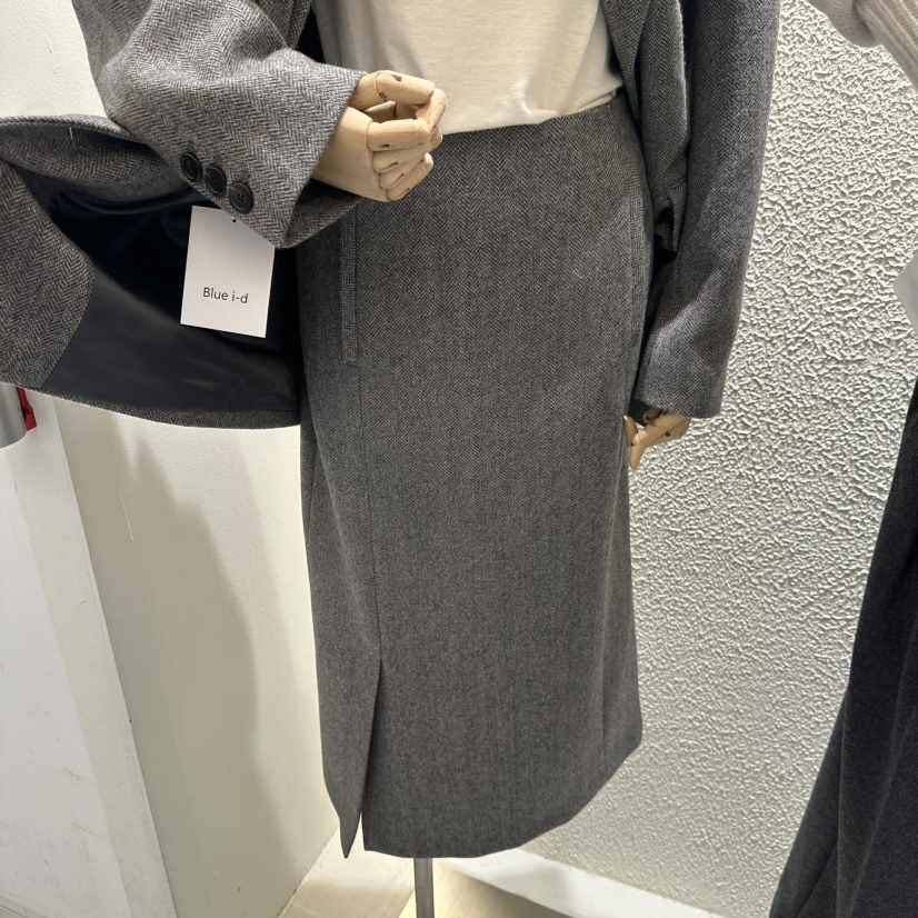 BLUEI-D東大門㊣代購女裝新品休閑時尚人氣真品25秋冬長裙Blue i-d長裙