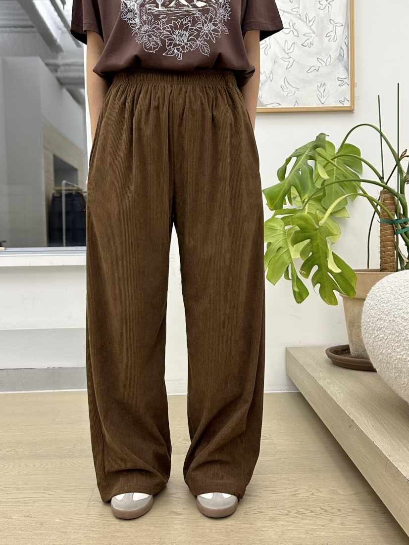 BUT東大門㊣實拍女士新品休閑25秋冬時尚熱賣真品推薦休閑褲button休閑褲