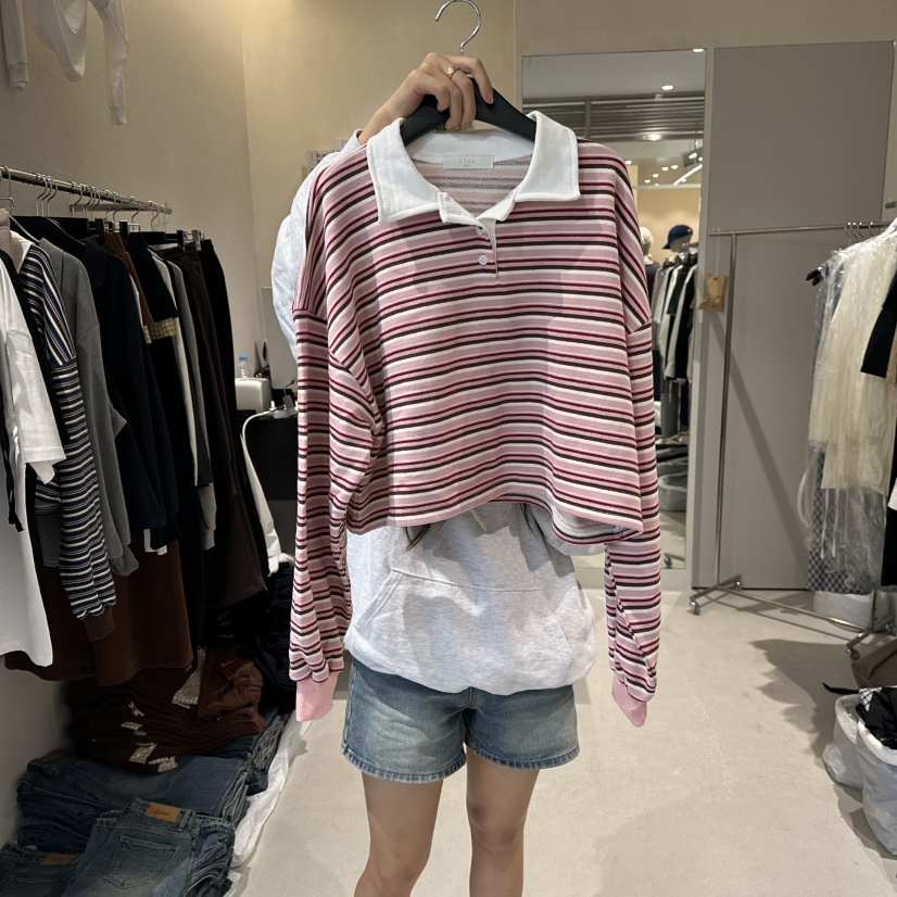 MEMO CLASSIC韓國直郵㊣女裝新品25秋冬人氣推薦休閑長袖T恤MEMO CLASSIC長袖T恤