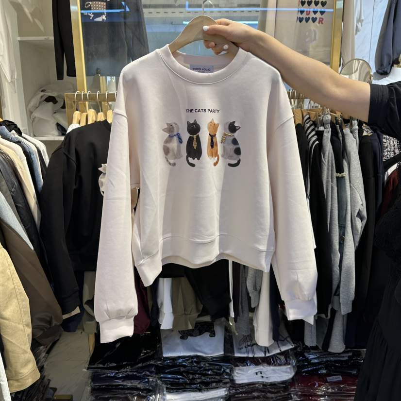 COCO HOLIC東大門㊣代購女裝新品熱賣真品時尚人氣休閑衛衣COCO HOLIC衛衣
