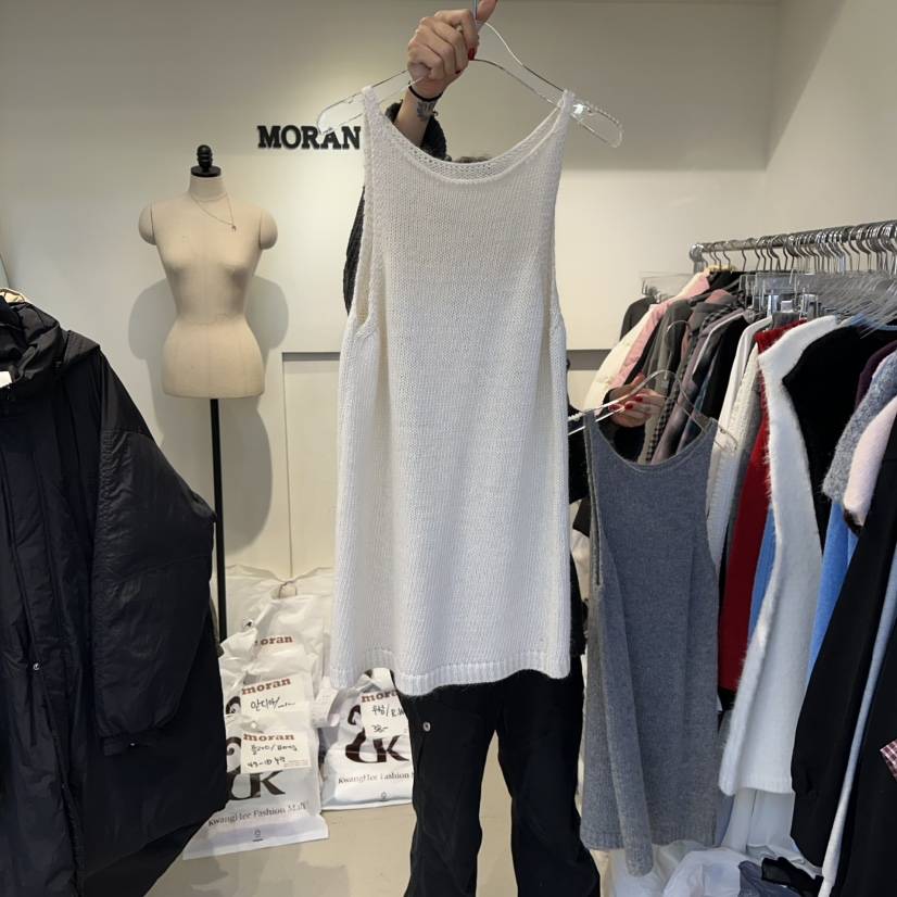 MORAN韓國直郵㊣女士新品休閑真品推薦人氣熱賣25秋冬連衣裙MORAN/MOSCO連衣裙