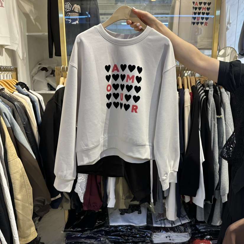 COCO HOLIC韓國直郵㊣女裝新品職業時尚25秋冬休閑真品衛衣COCO HOLIC衛衣
