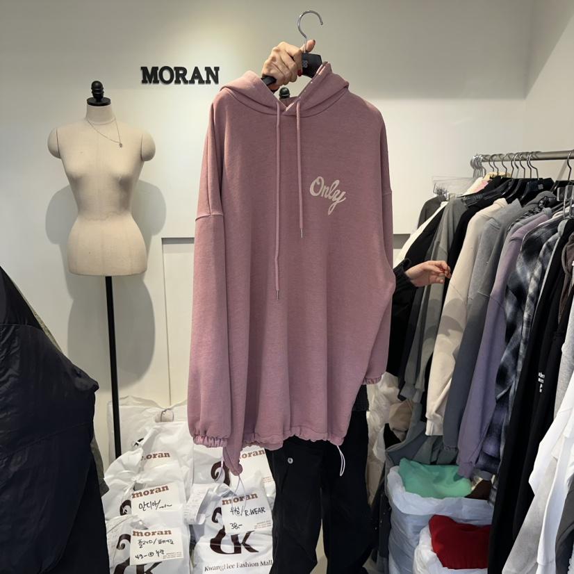 MORAN韓國直郵㊣女裝新品人氣25秋冬熱賣職業推薦時尚休閑衛衣MORAN/MOSCO衛衣