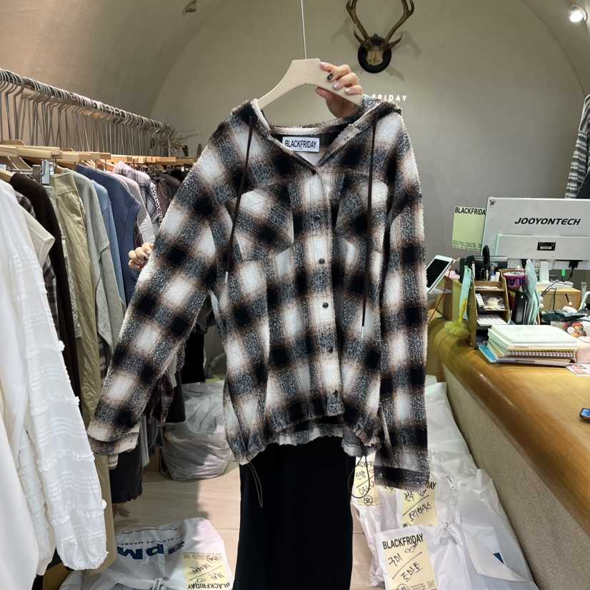 BLACKFRIDAY東大門㊣代購女裝新品人氣25秋冬推薦襯衫蕾絲衫BLACK FRIDAY襯衫/蕾絲衫