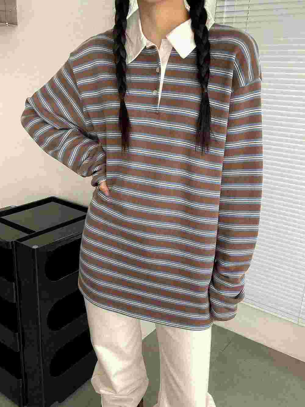 DRESS UP東大門㊣直郵女裝新款真品人氣休閑職業時尚長袖T恤DRESS UP長袖T恤